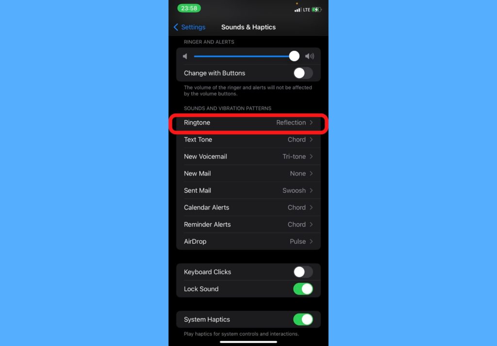 change ringtones ipad iphone