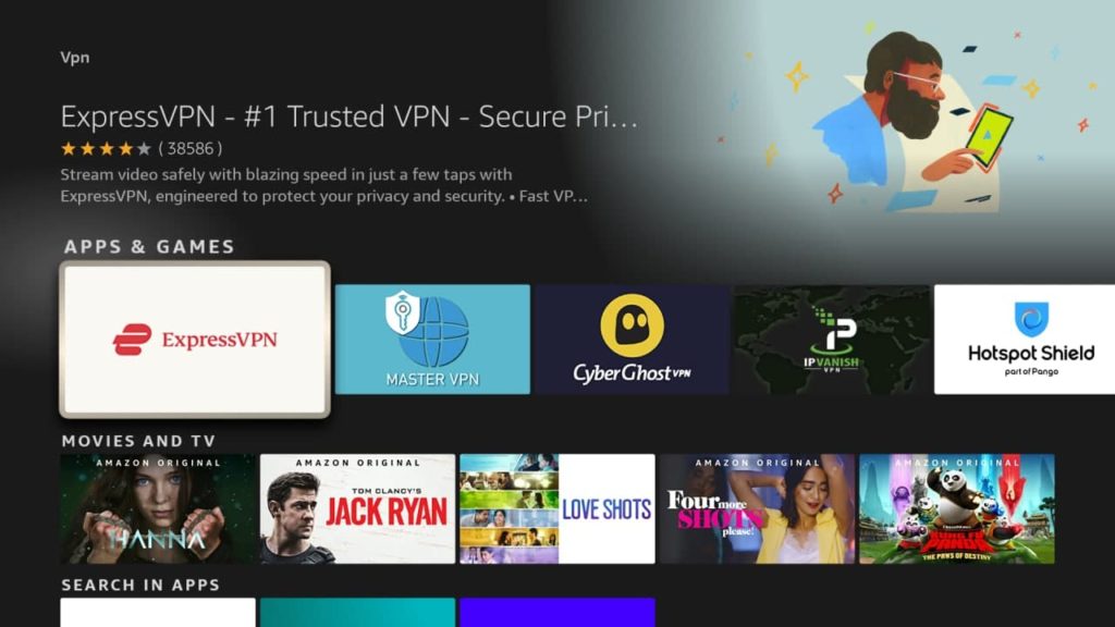 Use the ExpressVPN to access popular streaming services