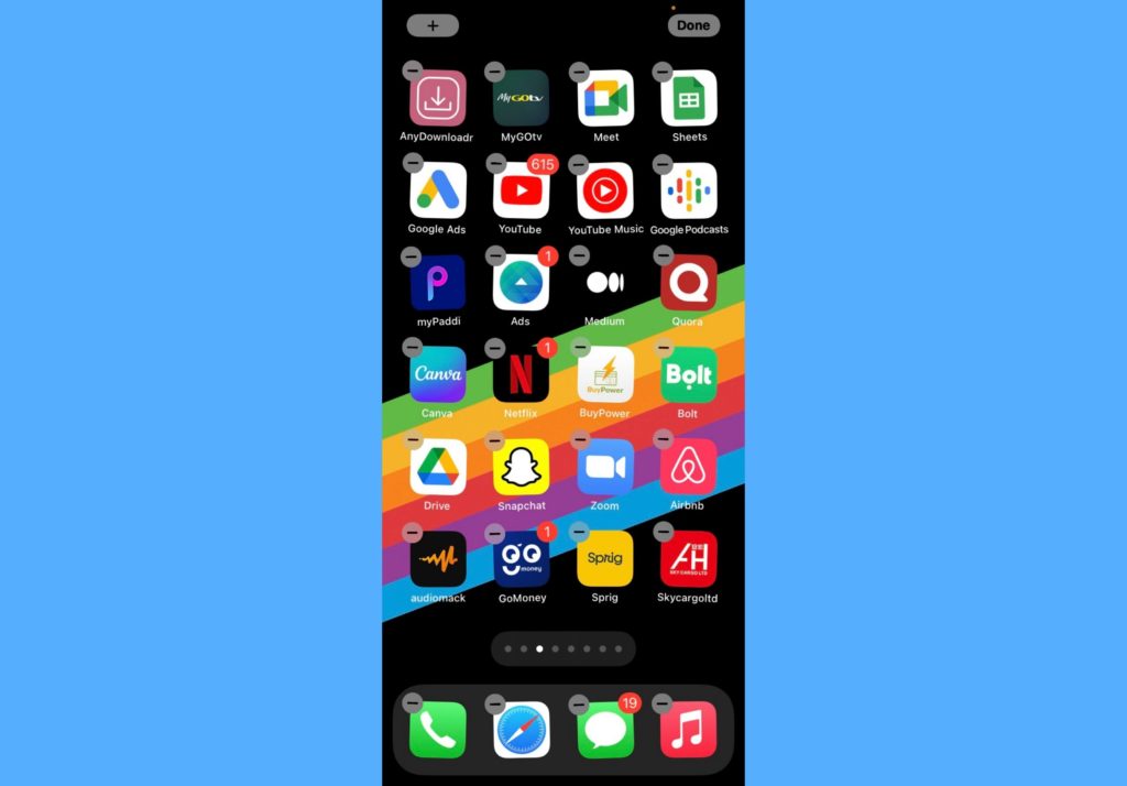 organize apps iphone folders