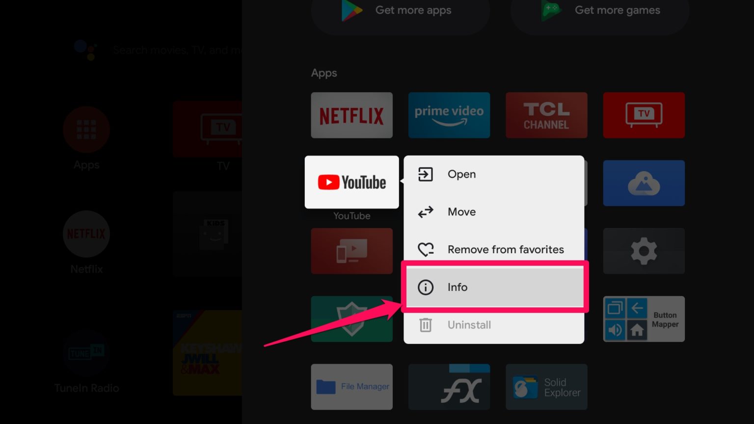 How To Force Close Android TV Apps - Dignited