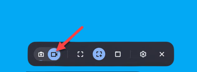 Screen recording on a Chromebook