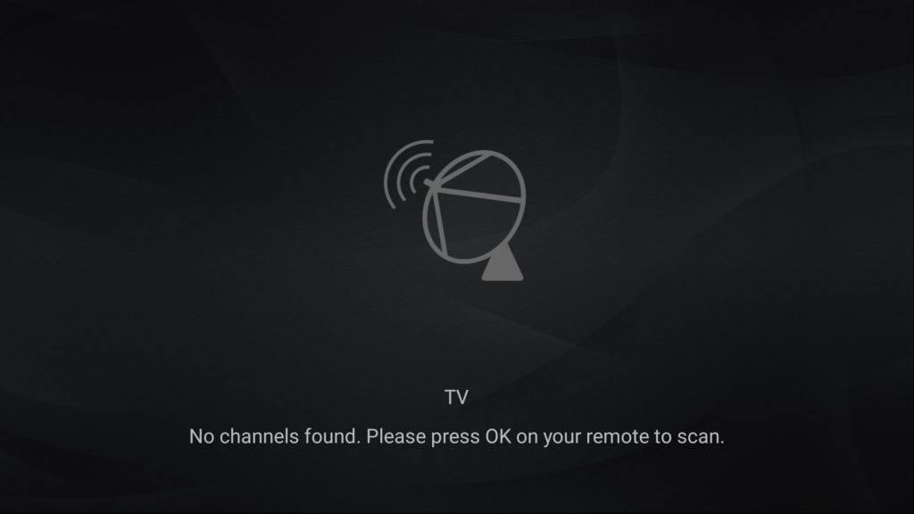 no channels found