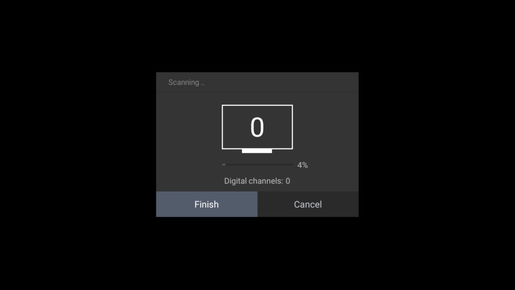 scan for available channels
