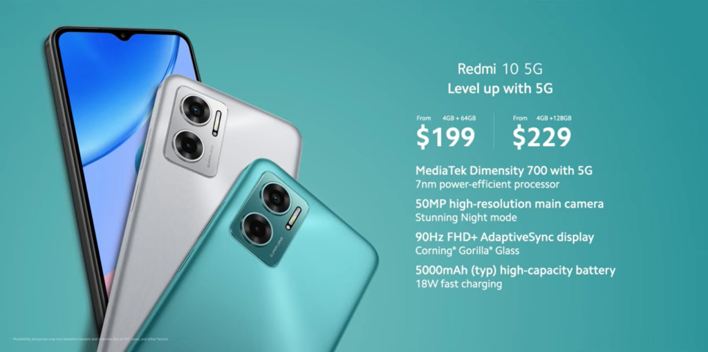 Redmi Note 10 Price