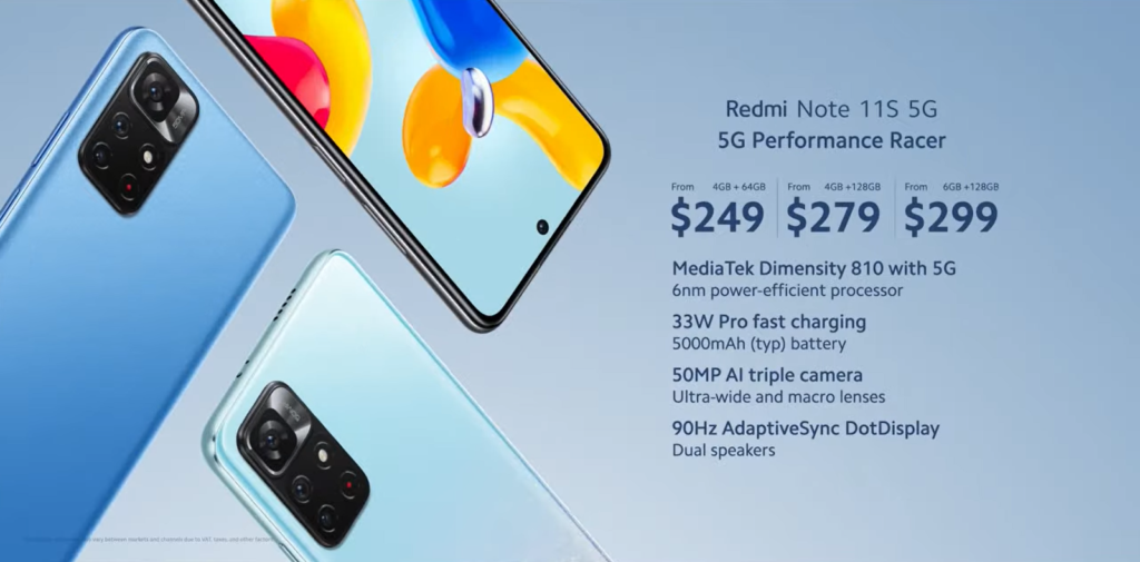 Redmi Note 11S 5G 128GB/4GB