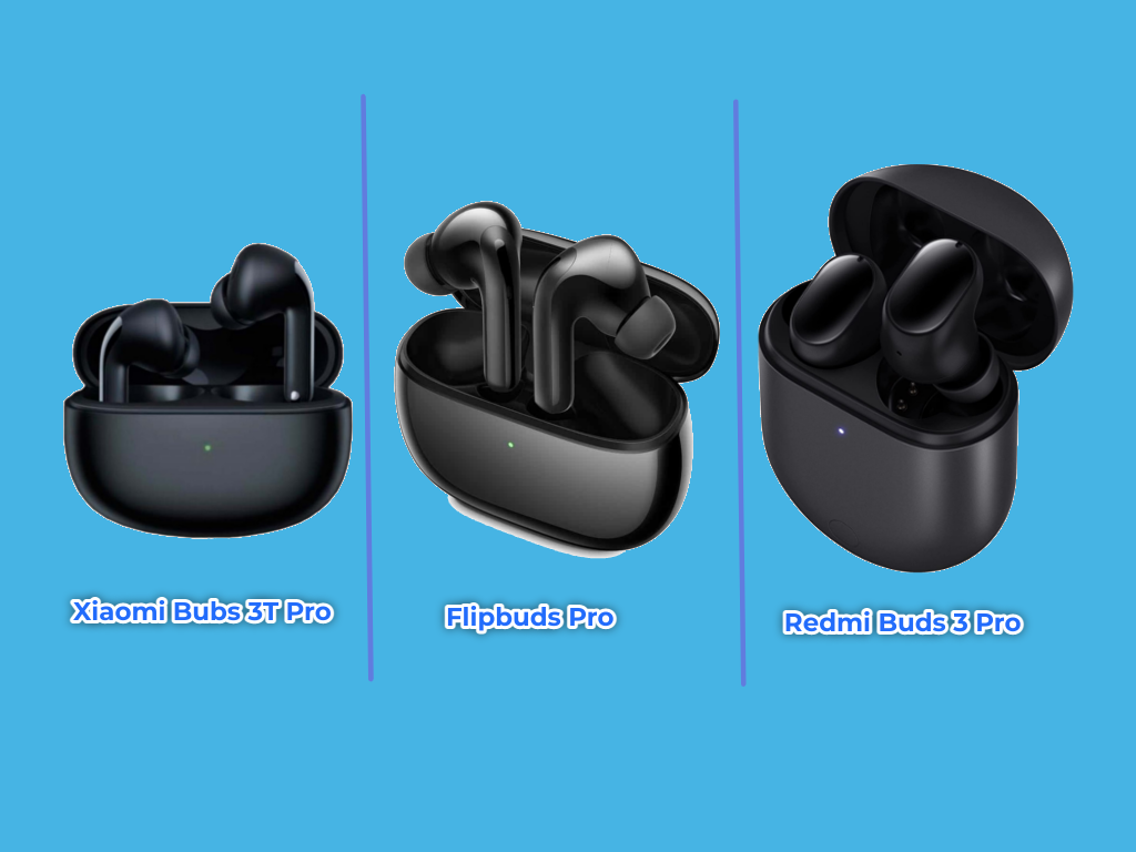 Xiaomi Buds 3T Pro vs Flipbuds Pro vs Redmi Buds 3 Pro: What are the  differences and which one should you buy? - Dignited