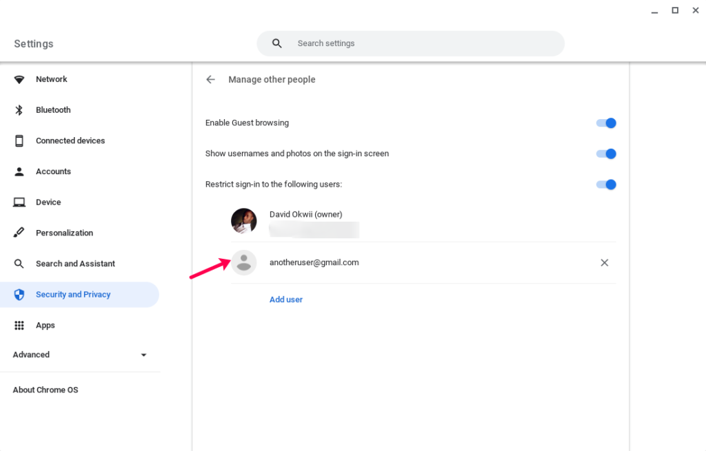 How to Add or Remove a Google Account From a Chromebook - 68