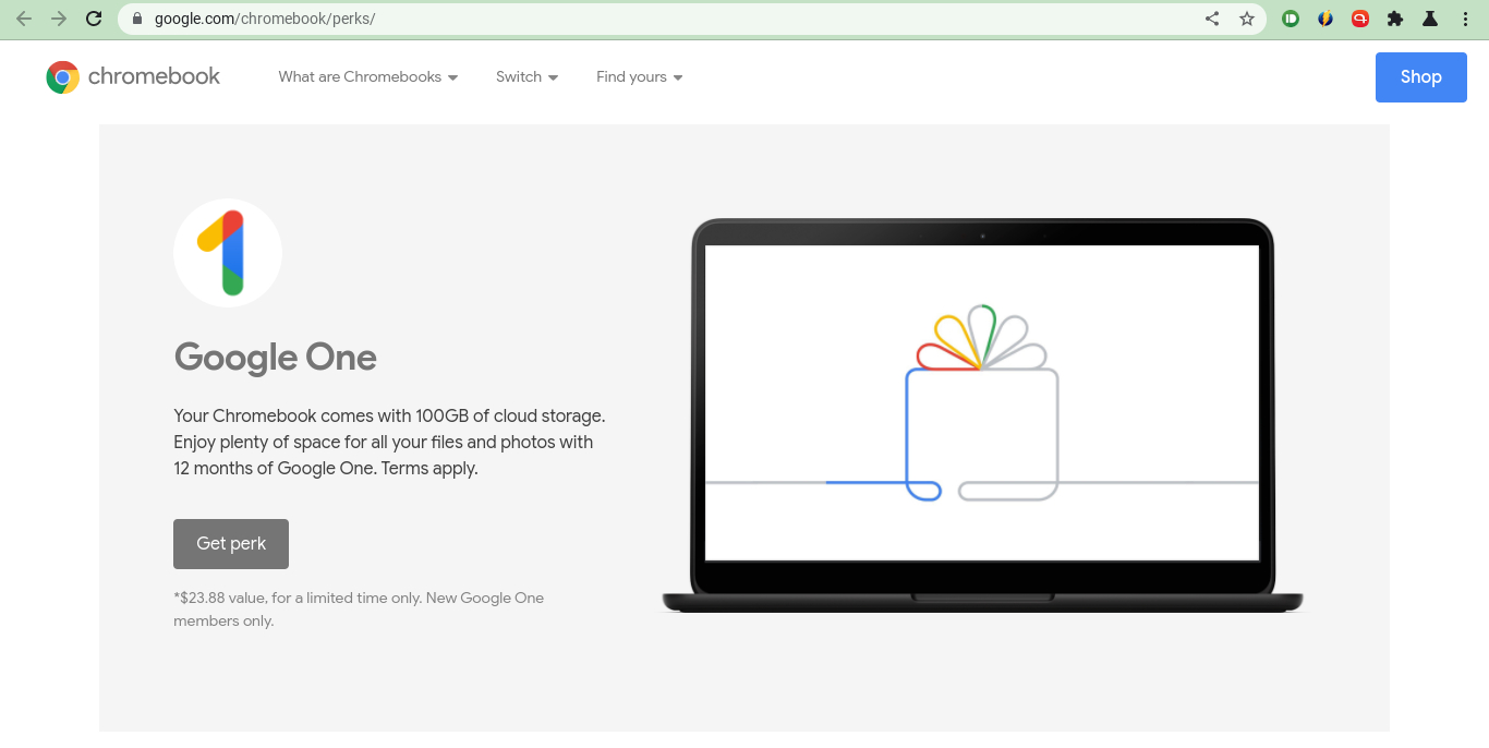 Chromebooks Come with Perks - Google Chromebooks