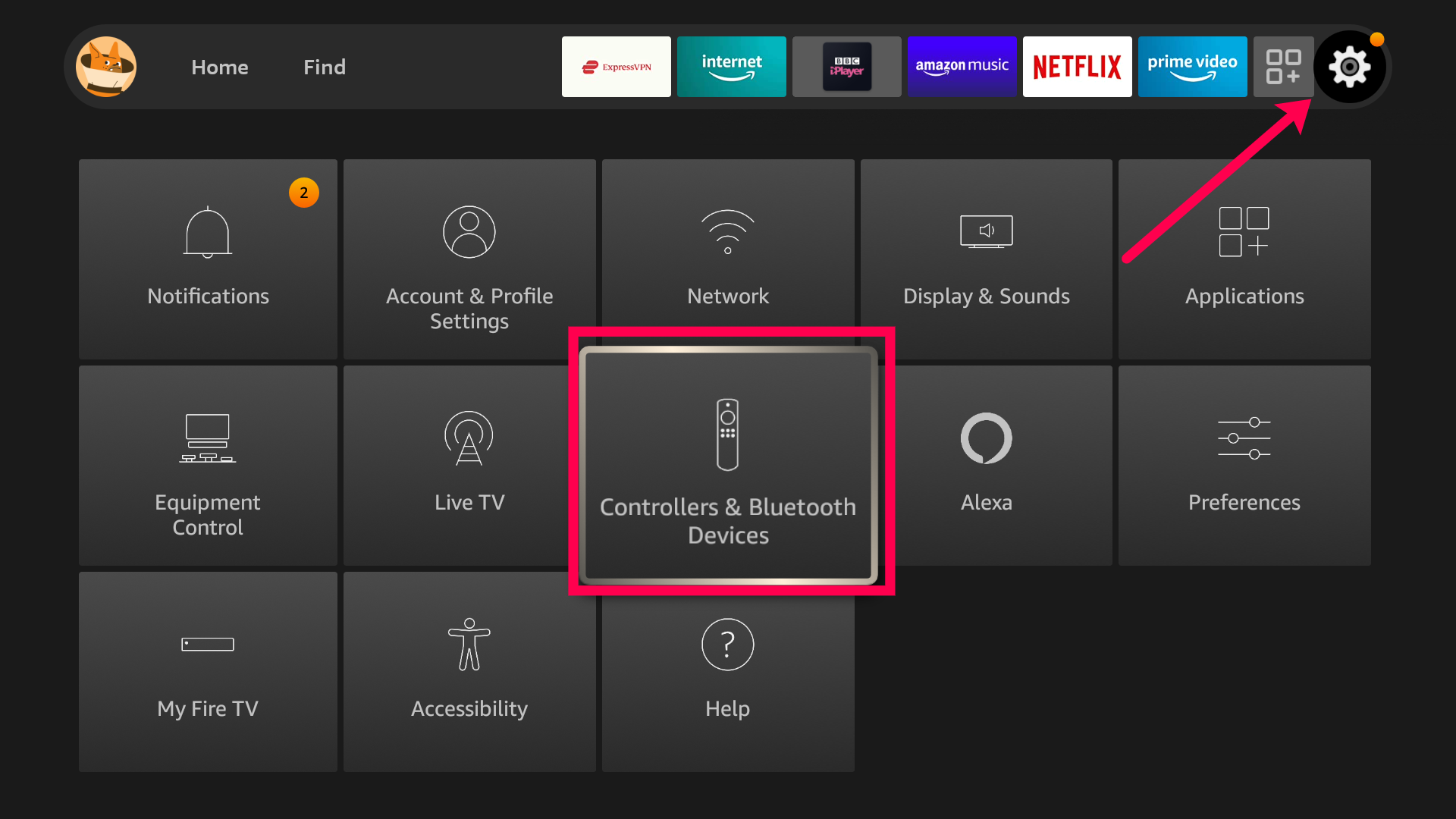 How to connect gaming controller to the Fire TV Stick - Dignited