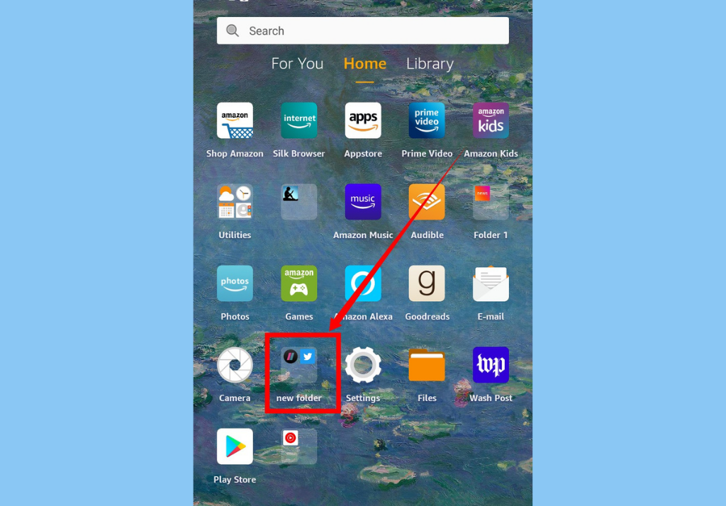 group Apps Fire HD 8