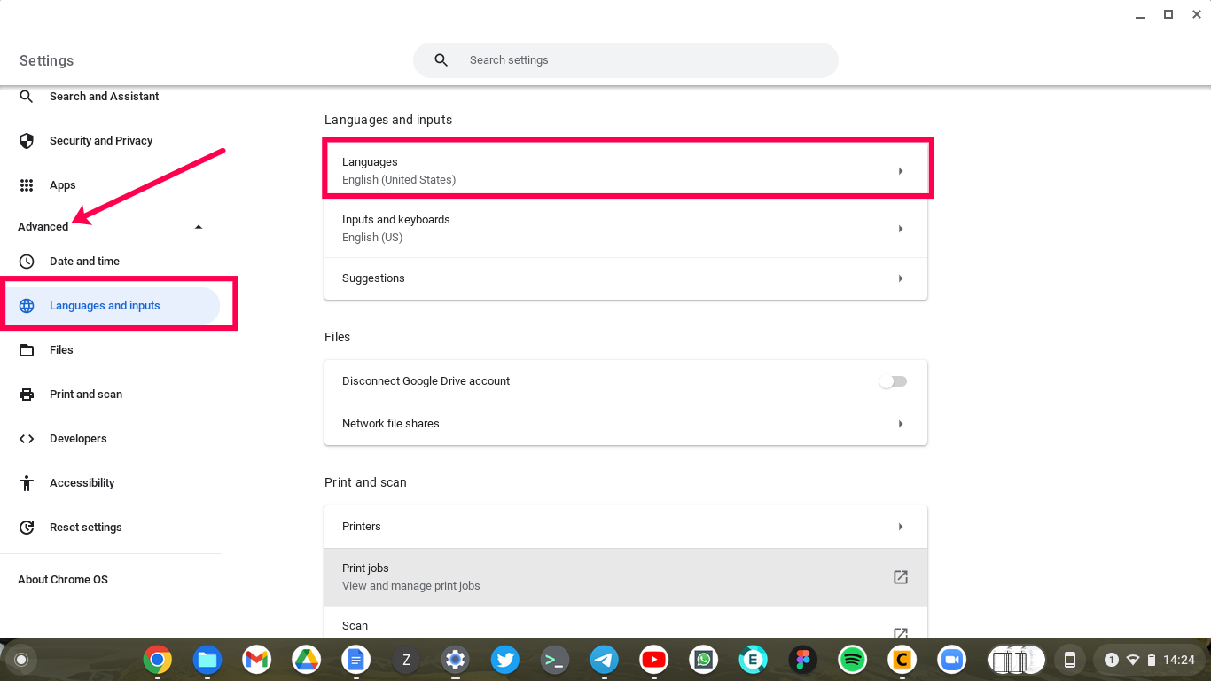 How to Change the system Language on your Chromebook - How Do I Change The Language On My Chromebook