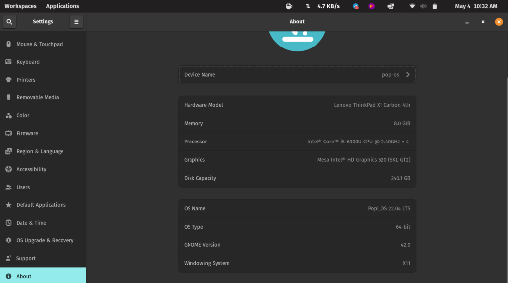 How to Check your Computer Specs and Model version on Linux - 83