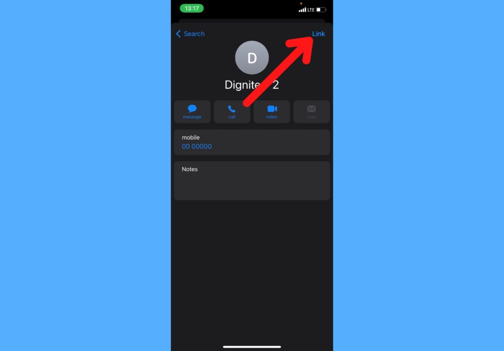 merge duplicate contacts iPhone