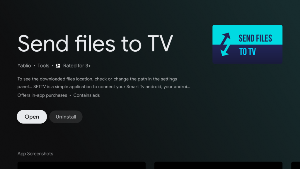 send files to tv