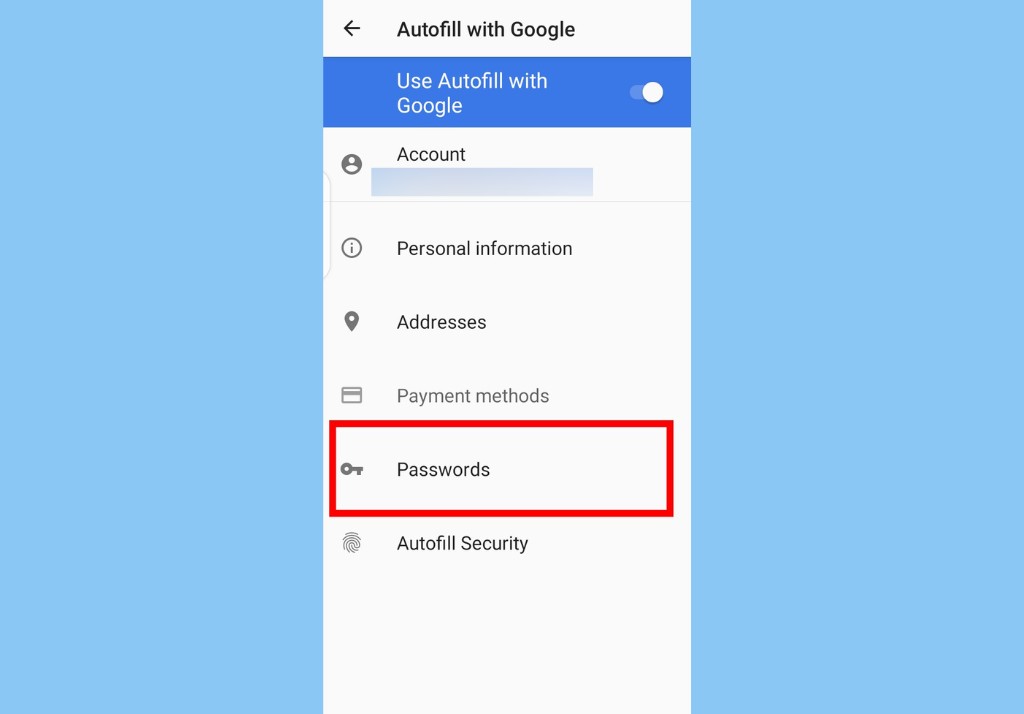 Google Password Manager