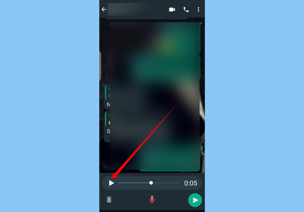 Preview WhatsApp Voice Messages