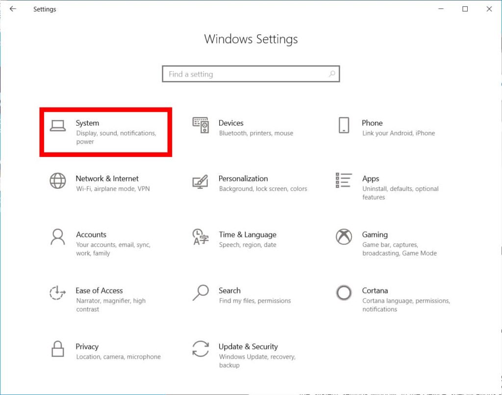 Windows PC's Tech Specs