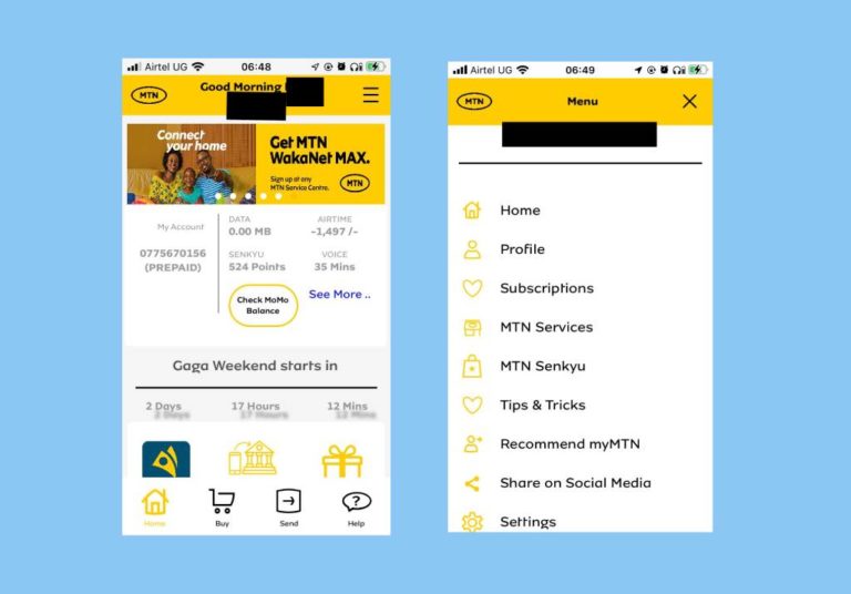 how to view your nin number on mtn