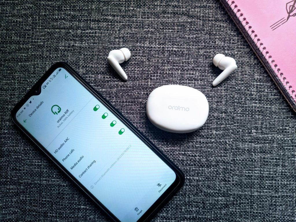 oraimo Riff Smaller For Comfort True Wireless Earbuds