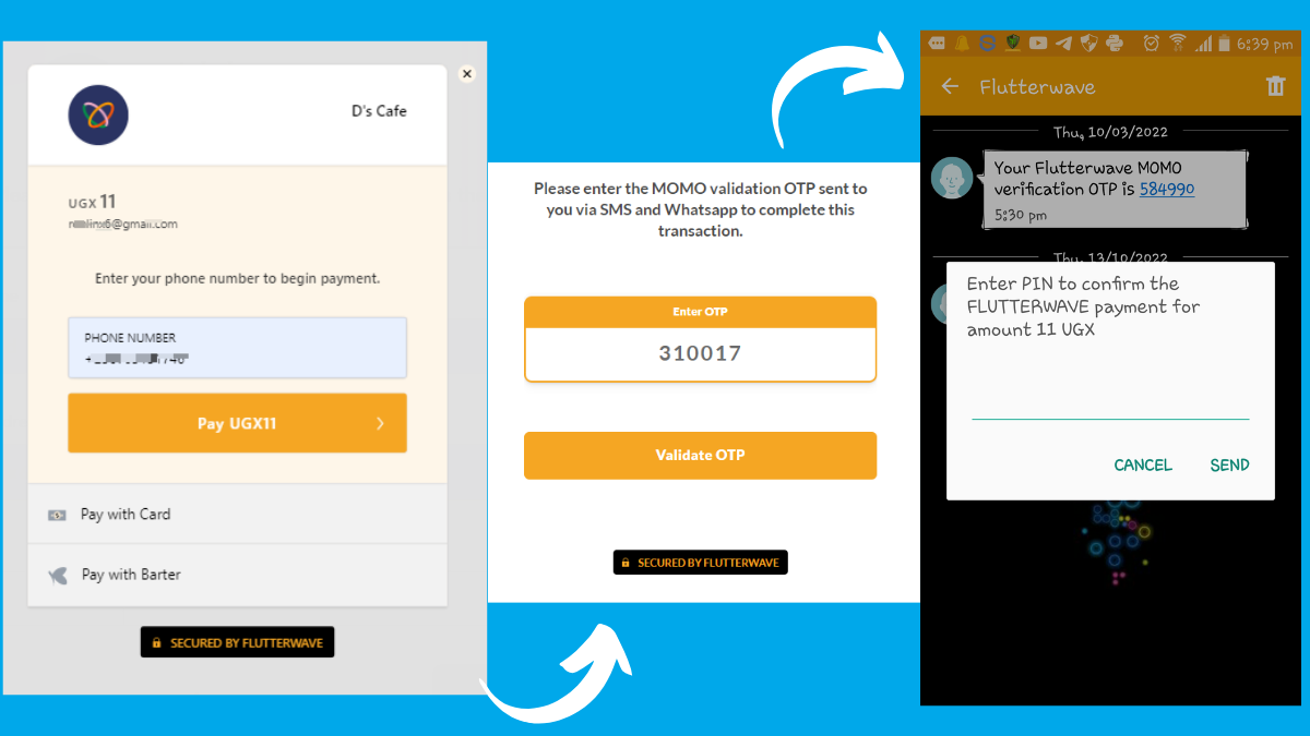 Create a Donation Page Using Flutterwave Payment Links - Dignited