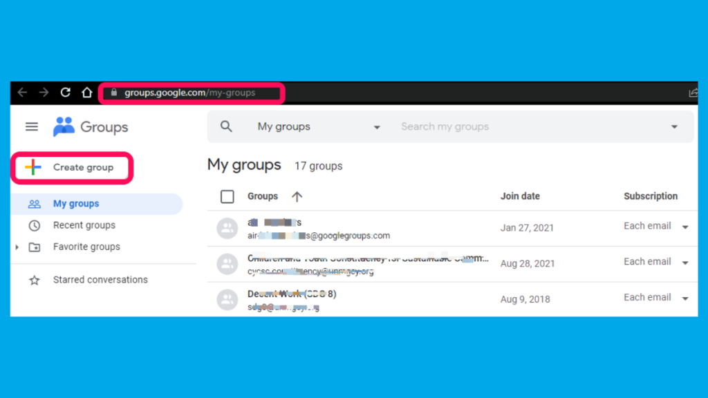 How to Easily Create a Google Group and Add Emails - Dignited