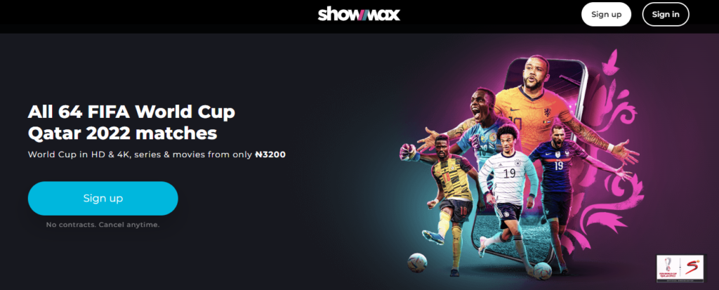 World Cup on ShowMax