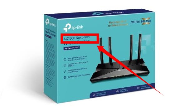 WiFi 6 router