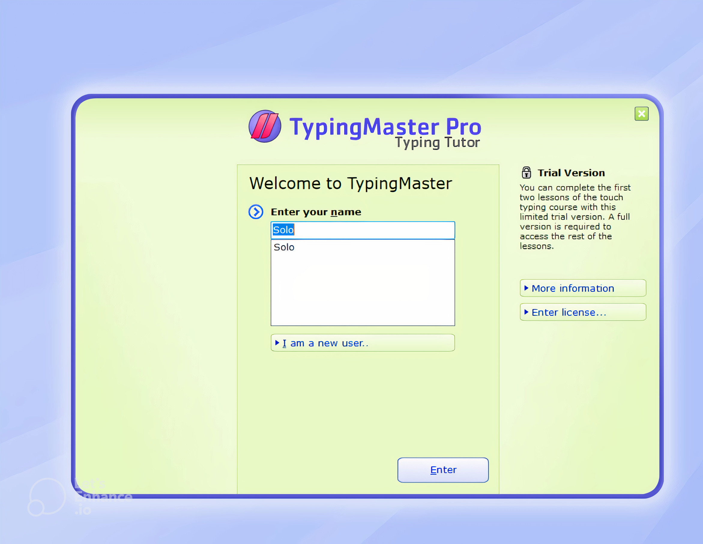 Typingmaster Premium, Free trial & download available