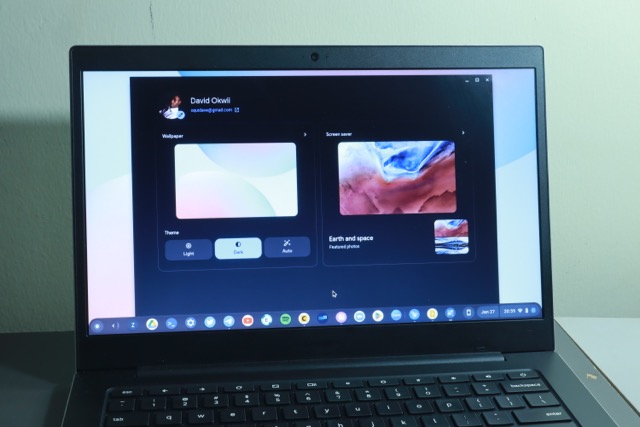 how to turn on dark mode on my chromebook