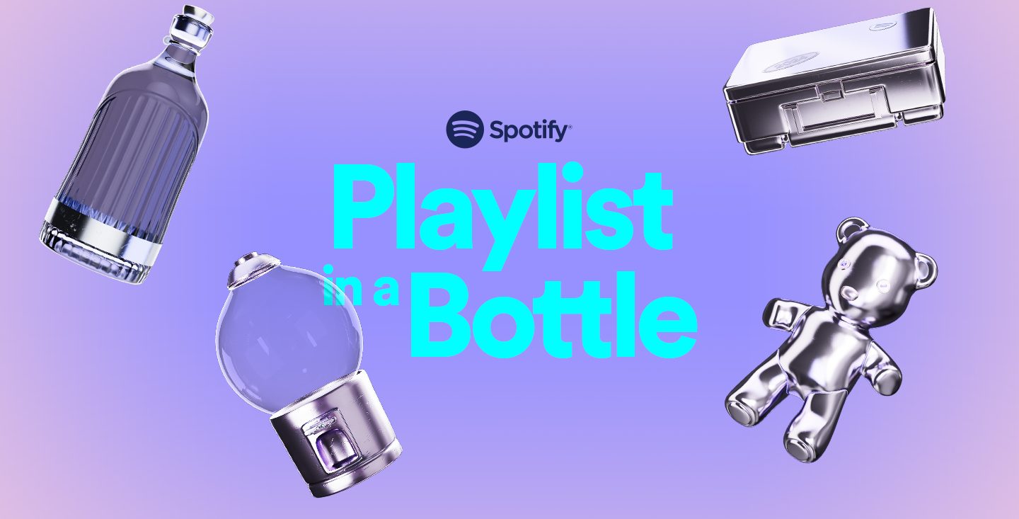 spotify playlist in a bottle