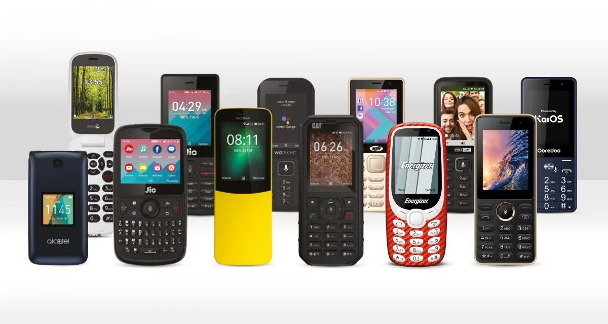 Feature phones, dumb phones y otros teléfonos básicos para llamadas y SMS