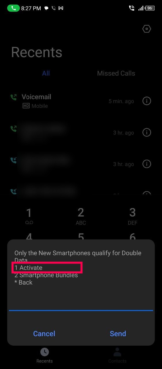 Airtel Double Data Offer