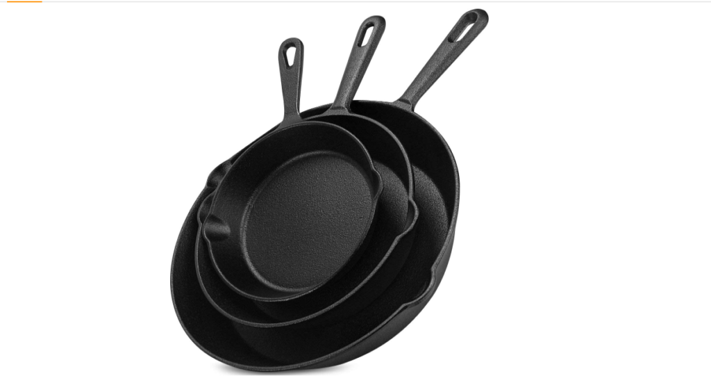 Utopia Kitchen Pre-seasoned Cast Iron Skillet