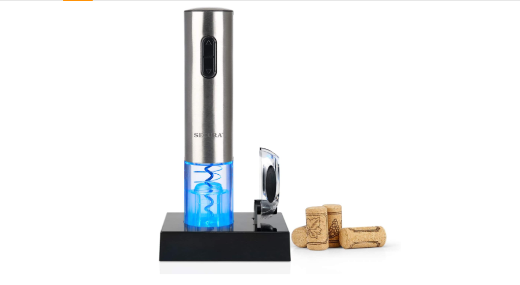 Secura Electric Wine Opener housewarming gift