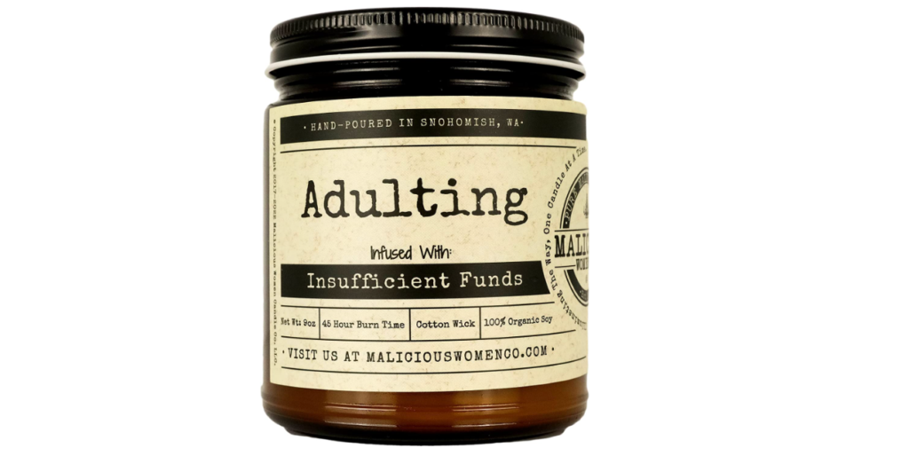 Malicious Women Candle housewarming gift idea