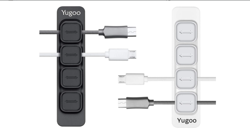 yugoo magnetic cable organizer