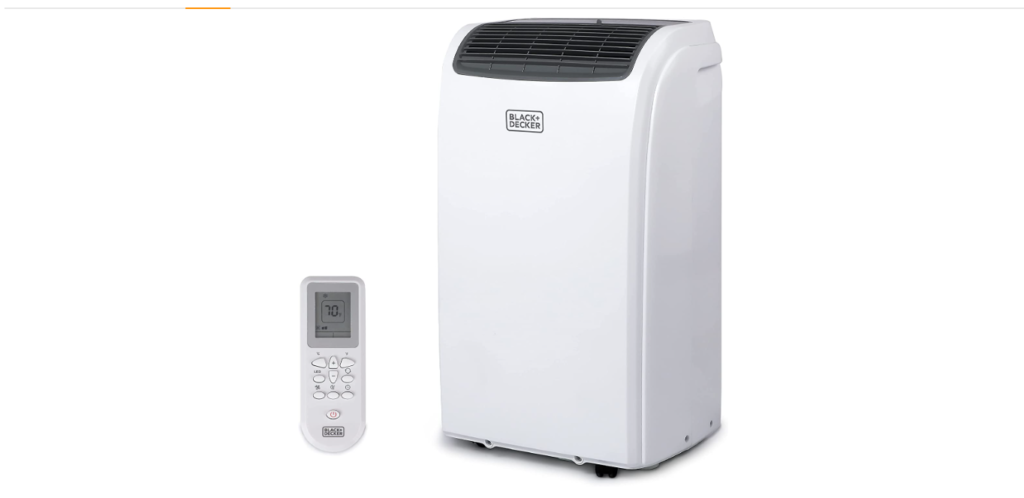 Black + Decker portable Air Conditioner 