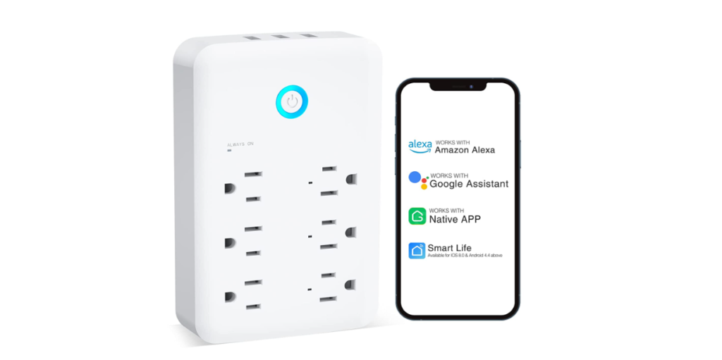 GHome Smart Smart Plug Outlet Extender