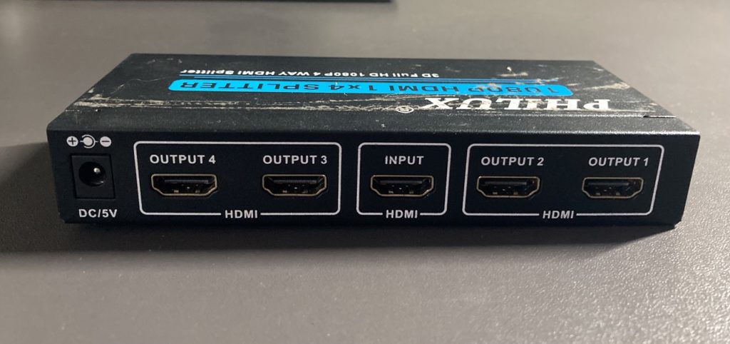Splitter HDMI 4 sorties UHD 4K Europ - Camera