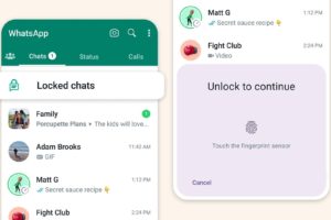 whatsapp chat lock