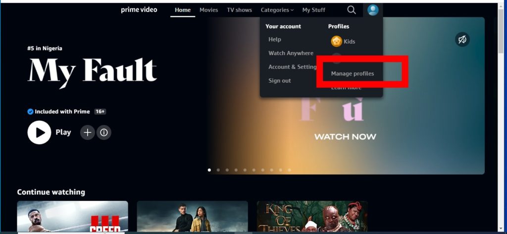 Prime Video: Click