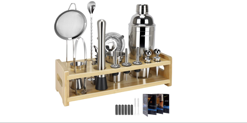 24-Piece Cocktail Shaker Set