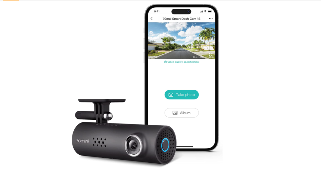 70mai Smart Dash Cam