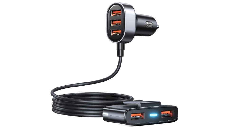 5 Multi USB Car Charger father's day gift