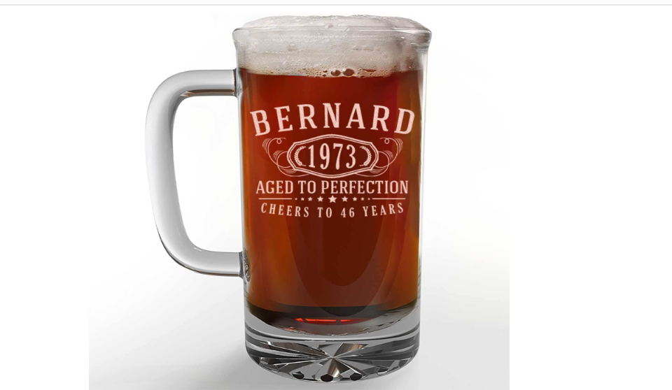 Beer Glass Mug - father's day gift