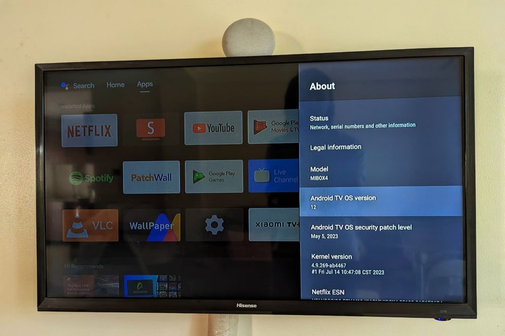 Nueva pantalla inicio Xiaomi Mi box S 4k Nueva interface de usuario Cómo es  nuevo Home Android TV 12 