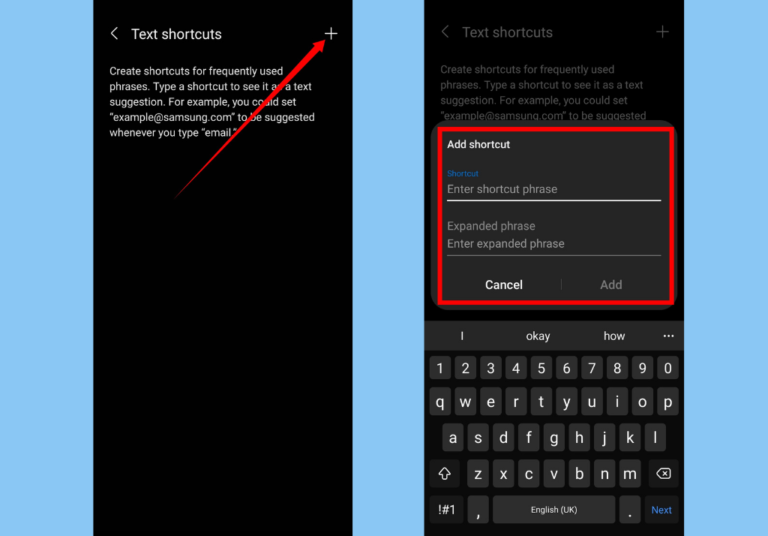 How to Setup Text Replacement Shortcuts on Your Samsung Smartphone