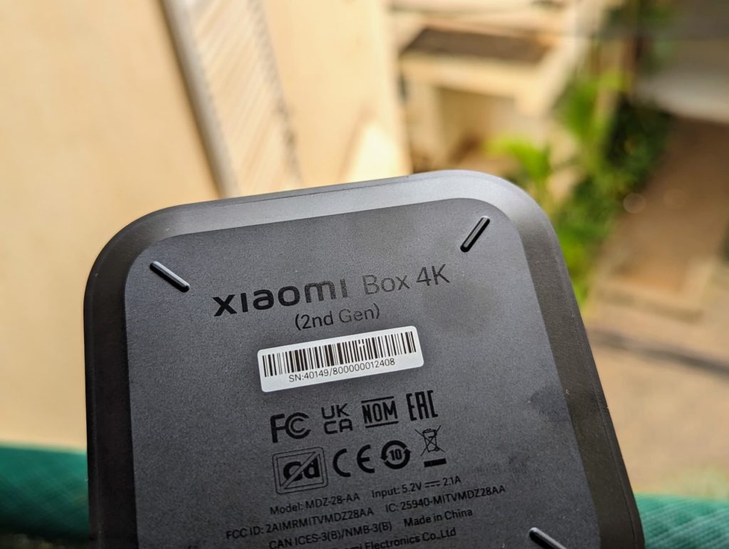 Original Xiaomi Mi Box S 4K upgraded to Android TV 12 from Android TV 9 -  Dignited