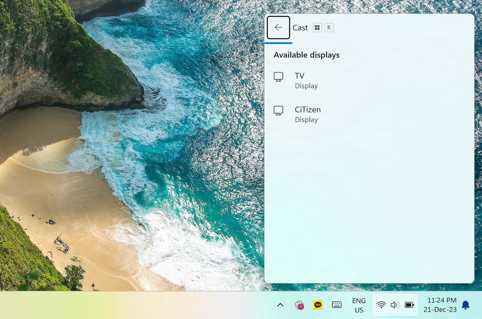 How to Cast Windows 11 PC to Smart TV - Dignited - How Can I Cast My Screen To My Tv