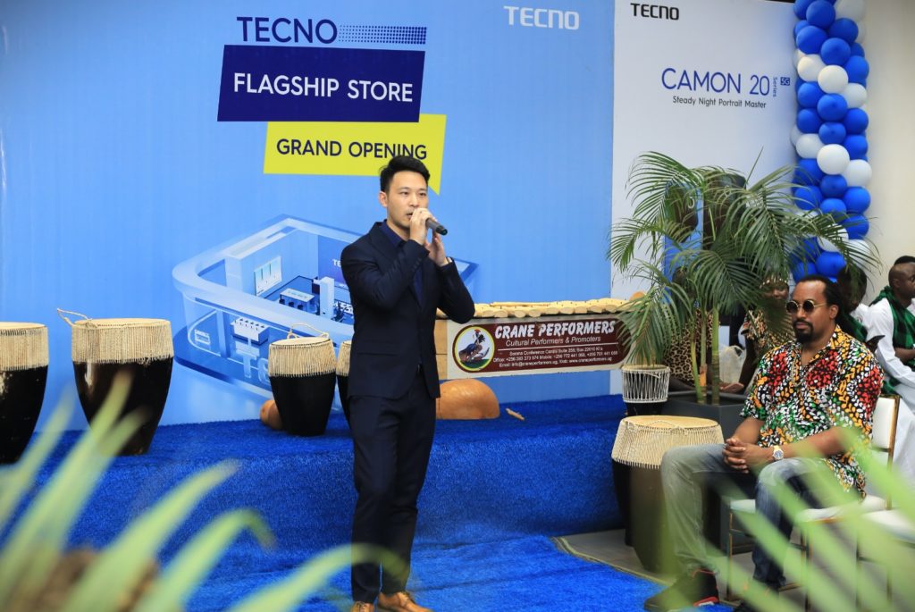 TECNO Mobile's Country Director Timmy Shen